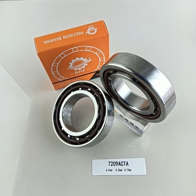 Direct 7209AC Angular Contact Ball Bearing 45*85*19mm with Steel Cage and OPEN Seals