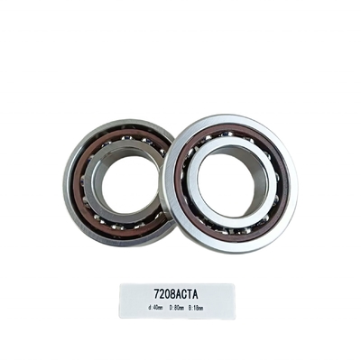 Separted Unseparated 7208AC Angular Contact Ball Bearing for Energy Mining Equipment