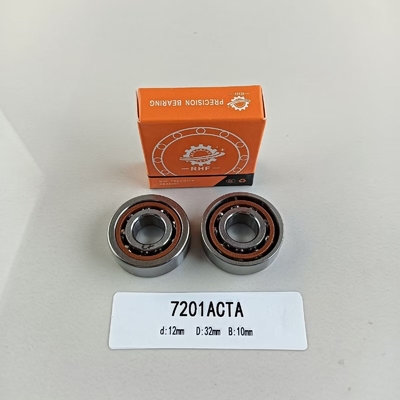 Unseparated Precision Rating P0 P2 P4 P5 P6 7201AC Angular Contact Ball Bearing 12*32*10mm