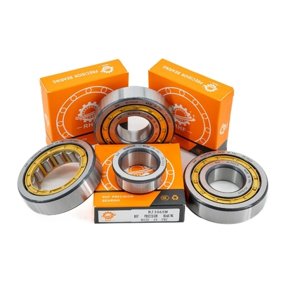 Single Row N212EM Cylindrical Roller Bearing with High Precision Rating P0 P2 P4 P5 P6