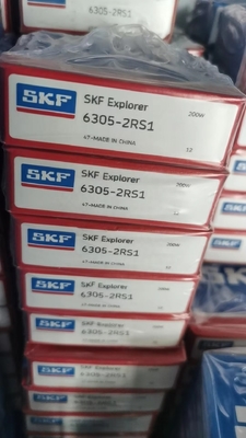 Single Row Deep Groove Ball Bearing 6305 6306 2RS for Restaurant and Printing Shops