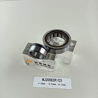 Single Row 25*52*15mm Cylindrical Roller Bearing for Lubricate Grease or Oil Lubricated