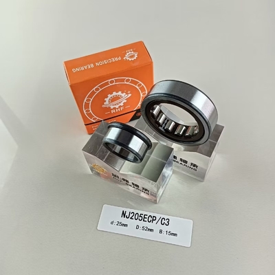 Single Row 25*52*15mm Cylindrical Roller Bearing for Lubricate Grease or Oil Lubricated