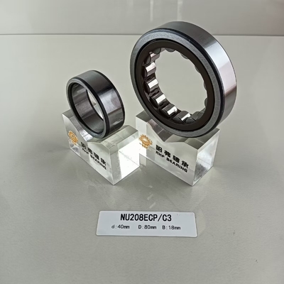 NU/NJ/NF208ECP Cylindrical Roller Bearing 40*80*18mm for Pharmaceutical Industry
