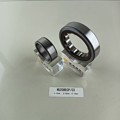 NU/NJ/NF208ECP Cylindrical Roller Bearing 40*80*18mm for Pharmaceutical Industry