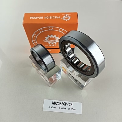 NU/NJ/NF208ECP Cylindrical Roller Bearing 40*80*18mm for Pharmaceutical Industry