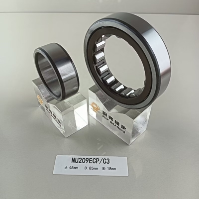 Single Row 45*85*19mm NU/NJ/NF209ECP Cylindrical Roller Bearing for Heavy Machinery