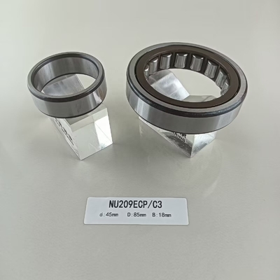 Single Row 45*85*19mm NU/NJ/NF209ECP Cylindrical Roller Bearing for Heavy Machinery