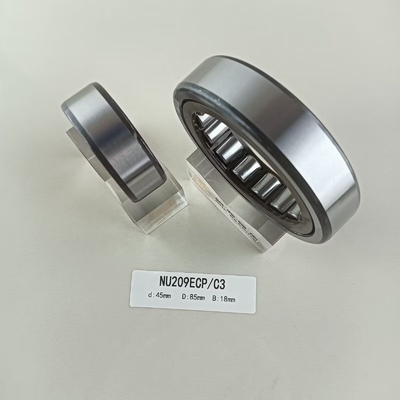 Single Row 45*85*19mm NU/NJ/NF209ECP Cylindrical Roller Bearing for Heavy Machinery