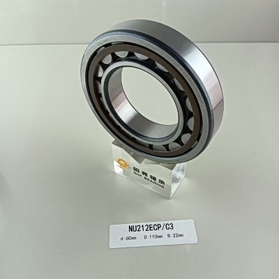 Long Life NU/NJ/NF212ECP Cylindrical Roller Bearing 60*110*22mm with Tough Steel Cage