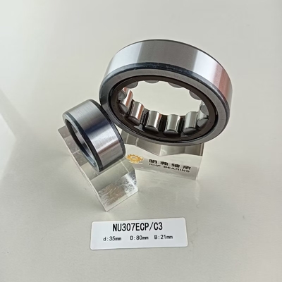 NU/NJ/NF307ECP Cylindrical Roller Bearing with High Temperature Resistance 35*80*21mm