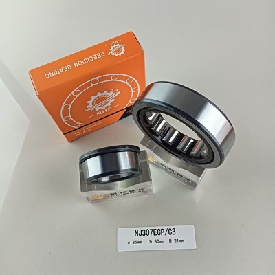 NU/NJ/NF307ECP Cylindrical Roller Bearing with High Temperature Resistance 35*80*21mm