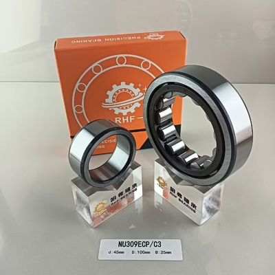 Single Row 45*100*25mm NU/NJ/NF309ECP Cylindrical Roller Bearing with Oil Lubrication