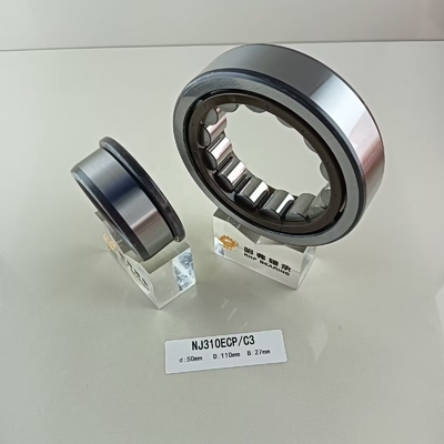 50*110*27mm NU/NJ/NF310ECP Single row Cylindrical Roller Bearing