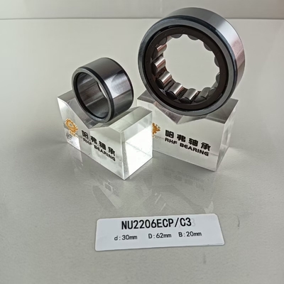 Precision Rating P0 P2 P4 P5 P6 NU/NJ/NF2206ECP Cylindrical Roller Bearing 30*62*20mm