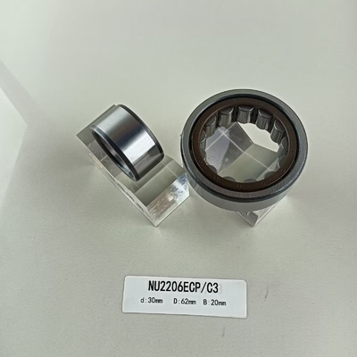 Precision Rating P0 P2 P4 P5 P6 NU/NJ/NF2206ECP Cylindrical Roller Bearing 30*62*20mm