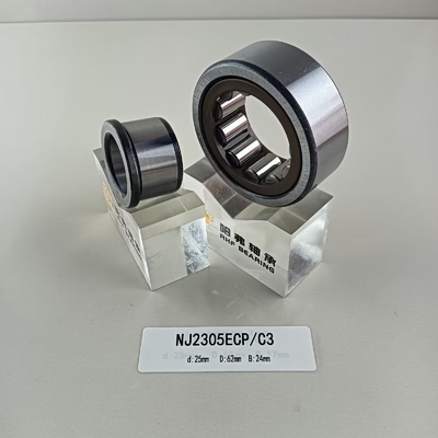 25*62*24mm Cylindrical Roller Bearing NU/NJ/NF2305ECP with Cylindrical Structure