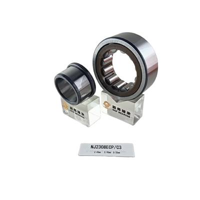 40*90*33mm NU/NJ/NF2308ECP Cylindrical Roller Bearing for Construction Machinery