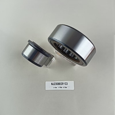 40*90*33mm NU/NJ/NF2308ECP Cylindrical Roller Bearing for Construction Machinery