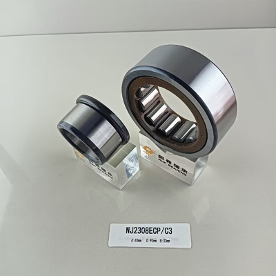 40*90*33mm NU/NJ/NF2308ECP Cylindrical Roller Bearing for Construction Machinery