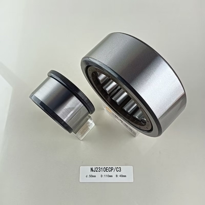 Long Life NU/NJ/NF2310ECP Cylindrical Roller Bearing 50*110*40mm with Steel Cage