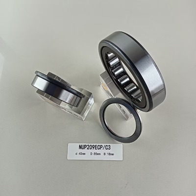 Single Row Cylindrical Roller Bearing NUP209ECP 45*85*19mm for Agricultural Machinery