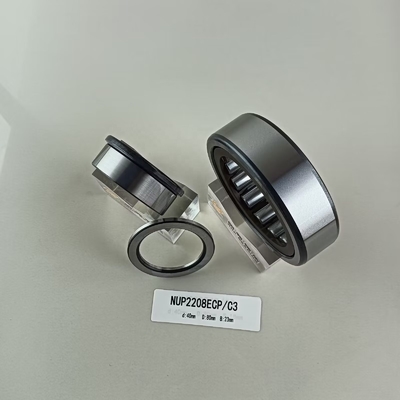 Chrome Steel Gcr15 NUP2208ECP Cylindrical Roller Bearing for Heavy-Duty Applications